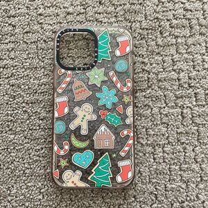 Casetify clear Christmas case- Iphone 13 pro max